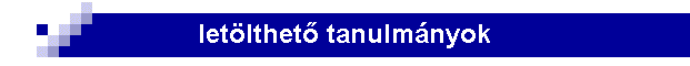 letlthető tanulmnyok