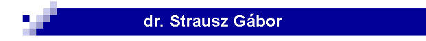 dr. Strausz Gbor