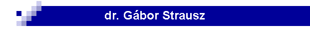 dr. Gbor Strausz